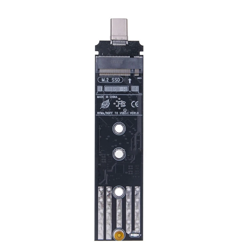 

for .2 NVME USB 3.1 Adapter, for .2 NVME NGFF to USB Card Reader USB 3.1 Bridge Chip with 1000MB/s High Performance