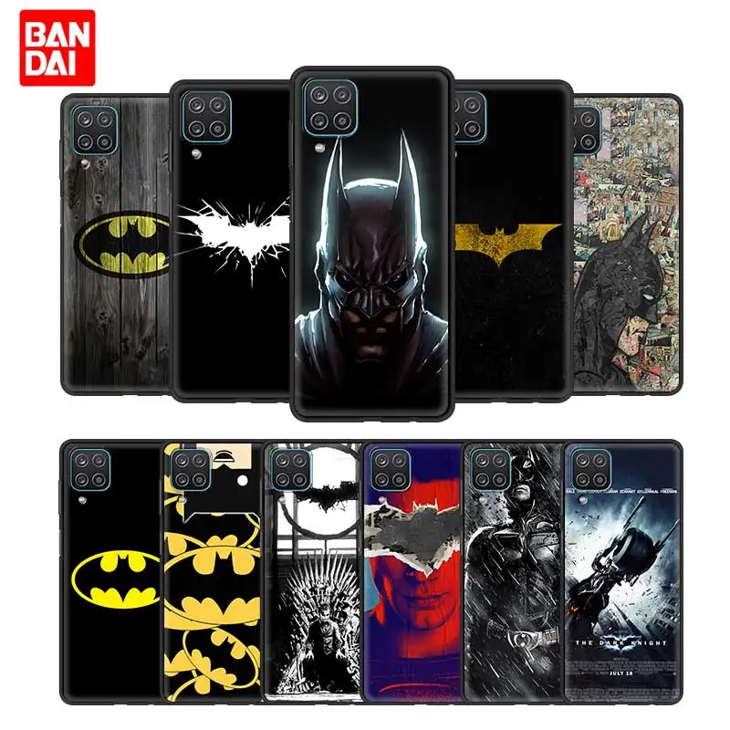 

Batman Heroes Logo Phone Case for Samsung Galaxy A12 A52 A32 A72 A22 A02 A21 A51 A21s A02s 4G 5G Cover Capinha Silicone Coque