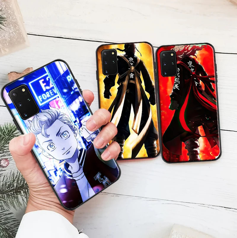 

Japanese Anime Tokyo Revengers Phone Case For Samsung Galaxy S8 S9 S9 Plus S10 S20 S20 FE Lite Ultra Soft silicone Cover Fundas