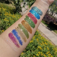 super hot unicorn 20 color sequin eye shadow high gloss powder easy to color beauty eye shadow palette