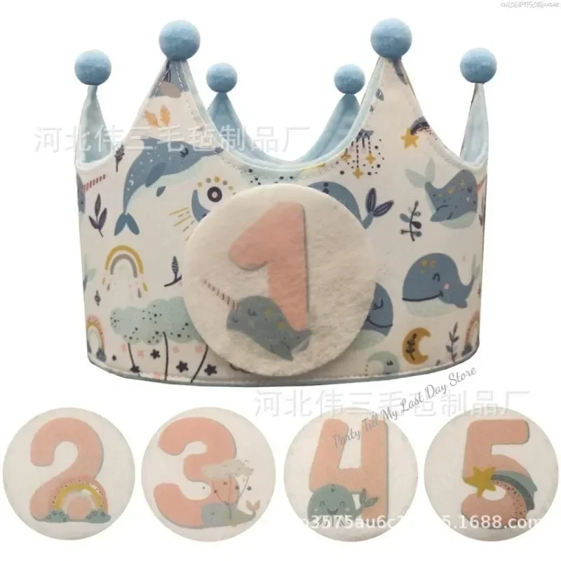 Украшения для вечеринок Радужный единорог фетровая удобная детская шапка на