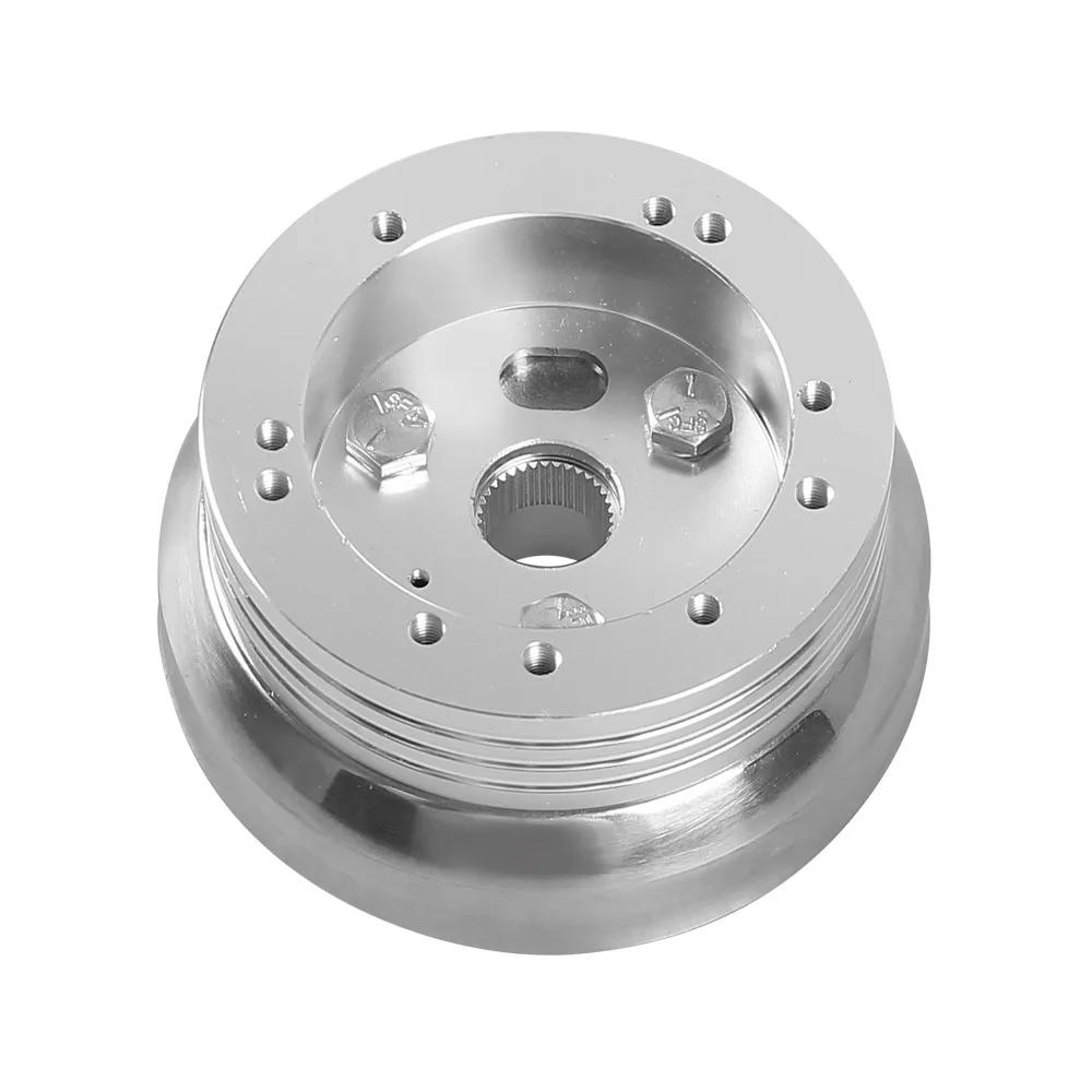 

Полированный адаптер ступицы рулевого колеса с 5 и 6 отверстиями для Flaming River, Ididit, GM, Chevy