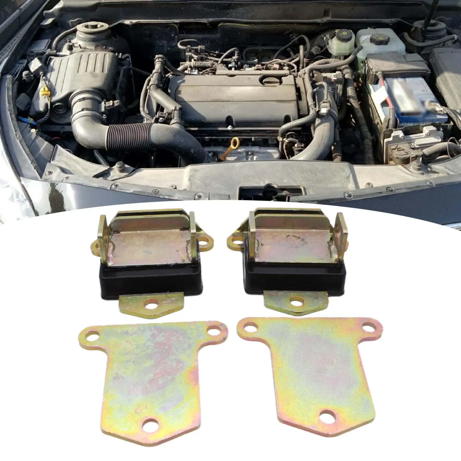 2x металлические крепления двигателя Sbc Bbc для двигателей Chevy 400 396 427 454