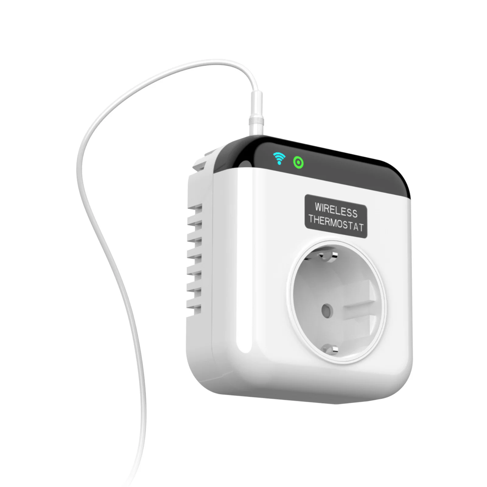

88mm*80.5mm*34mm WiFi Programmable Room Thermostat Countdown Plug Energy Saving Smart Socket Home Remote Control