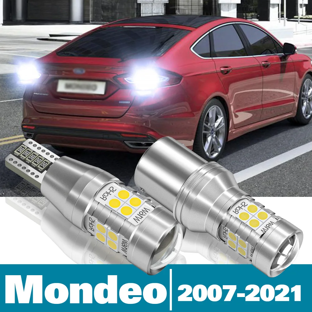 

2x LED Reverse Light For Ford Mondeo 4 5 Accessories 2007-2021 2012 2013 2014 2015 2016 2017 2018 2019 2020 Backup Back up Lamp