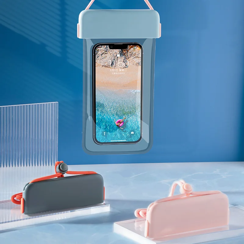 

Прозрачный водонепроницаемый чехол для телефона с сенсорным экраном