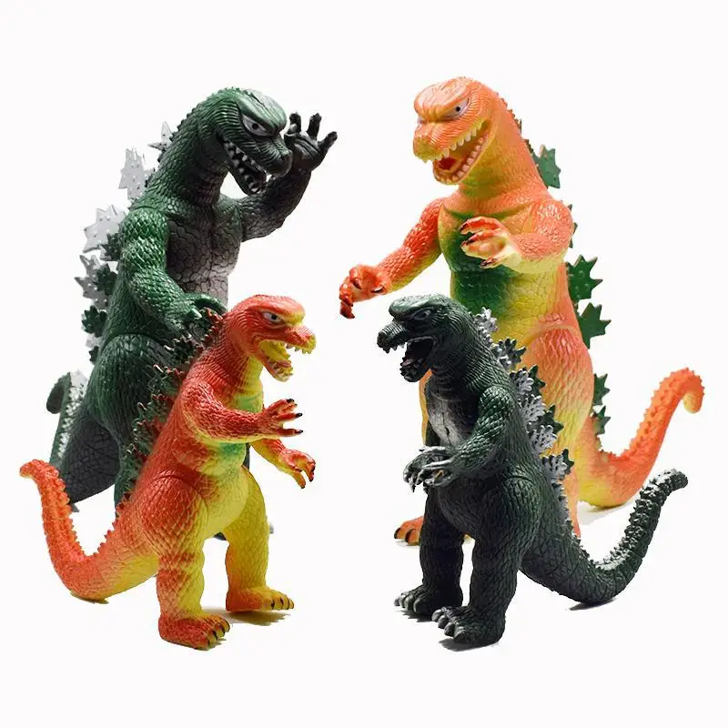 

Japanese Anime PVC 13cm Monster Godzilla Vs Kon Japanese Hand Puppet Model Ornament Children's Surprise Toy Birthday Gift