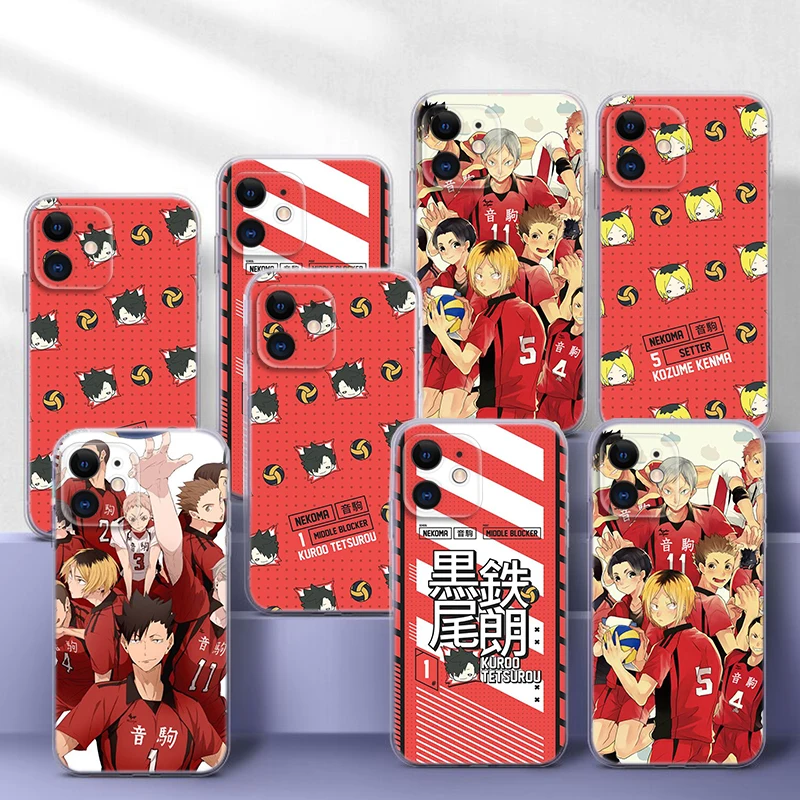 14ER Haikyuu! Nekoma школьная мягкая искусственная кожа для LG K71 K8 Plus K9 Lite Q510 K92 Q92 Stylo 6 7 V40 V50