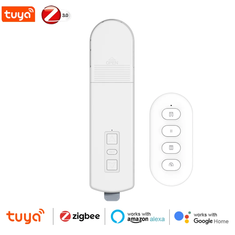 

Tuya Smart Zigbee Электрический мотор для штор MB60L-ZG-ZT-TY