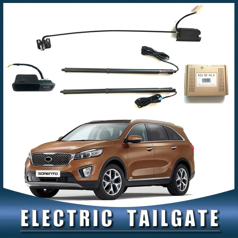 Фото Для KIA Sorento 2012 + электрическая задняя дверь, автомобильные аксессуары, автолифт, автоматическое открытие багажника, подъемник задней двери, мощность управления задней дверью №1