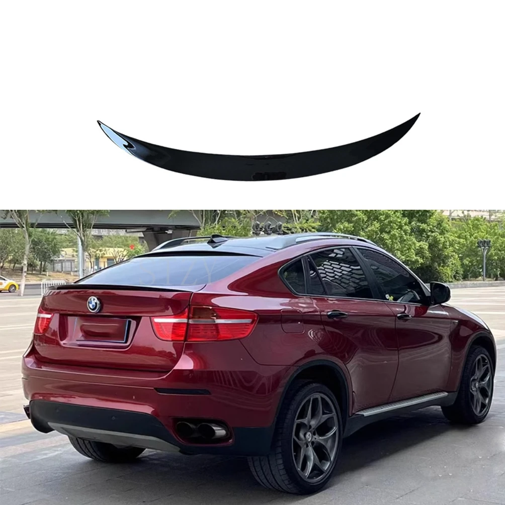 

Спойлер из углеродного волокна для BMW X6 E71, спойлер для X6 2008 2009 2010 2011 2012 2013, спойлер на заднее крыло багажника