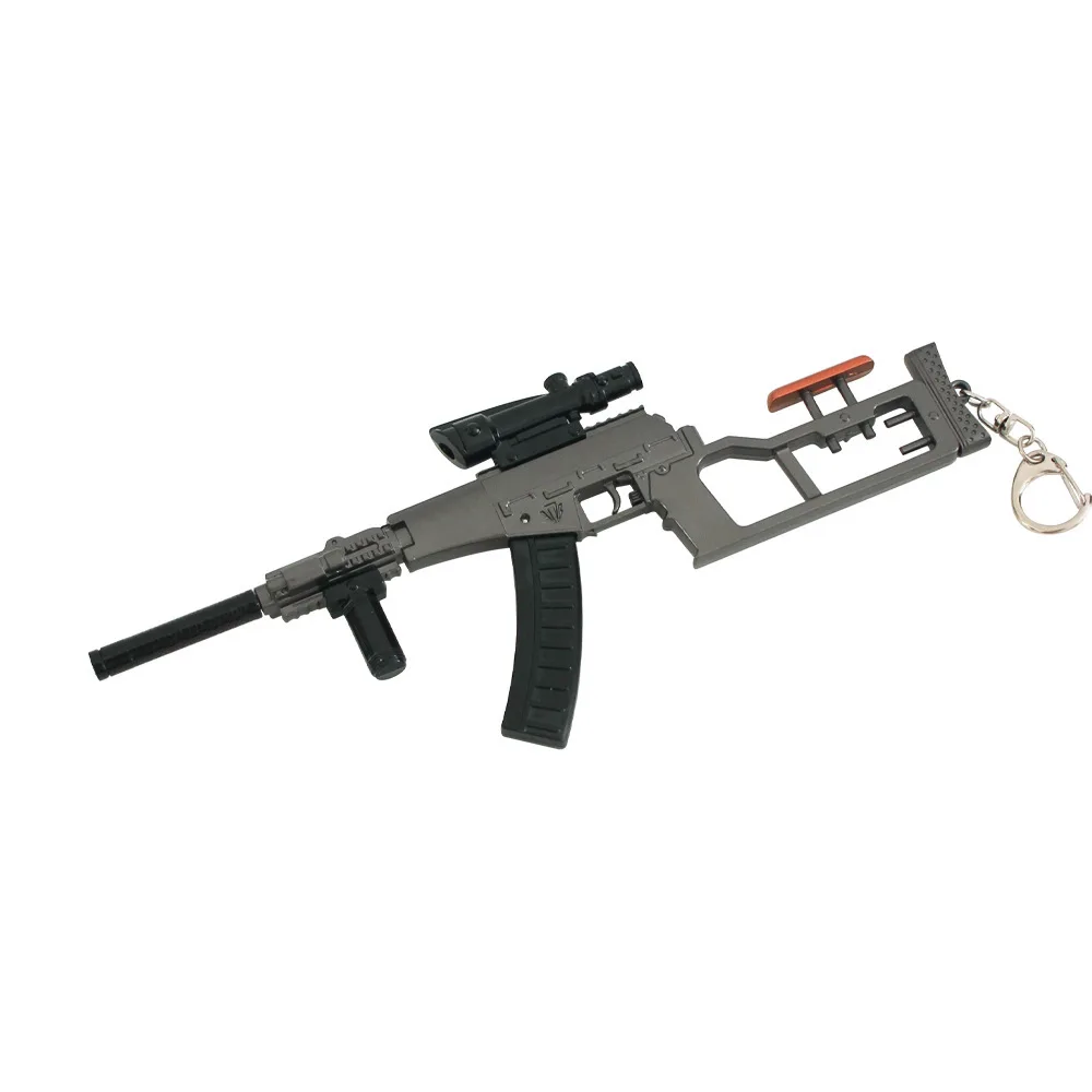 22 см Arena Breakout Game периферийный пистолет модель VSS брелок модель ювелирное изделие оружие металлический кулон брелок Chaveiro подарок для мужчины (art.: 3920cd71fc91c) - 3920cd71fc91c
