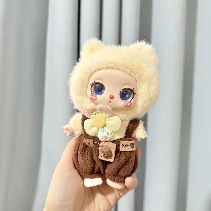 16 см мини-плюшевая кукла одежда аксессуары для Liila LUCKY CAT Idol комбинезон