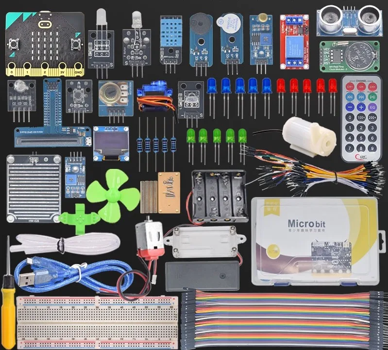 Совместимая плата разработки Microbit обучающий комплект Micro: Bit V2 графическое