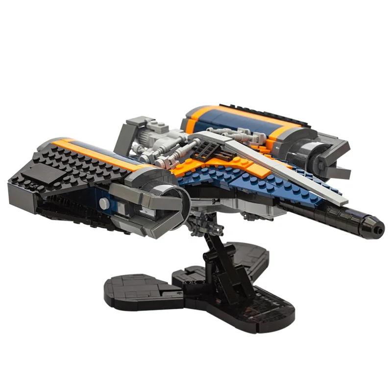 

Строительные блоки MOC Space Series Destiny Arcadia-Class, комбинезон, космический корабль, военный самолет, кирпичи, идея, игрушки для детей, подарки