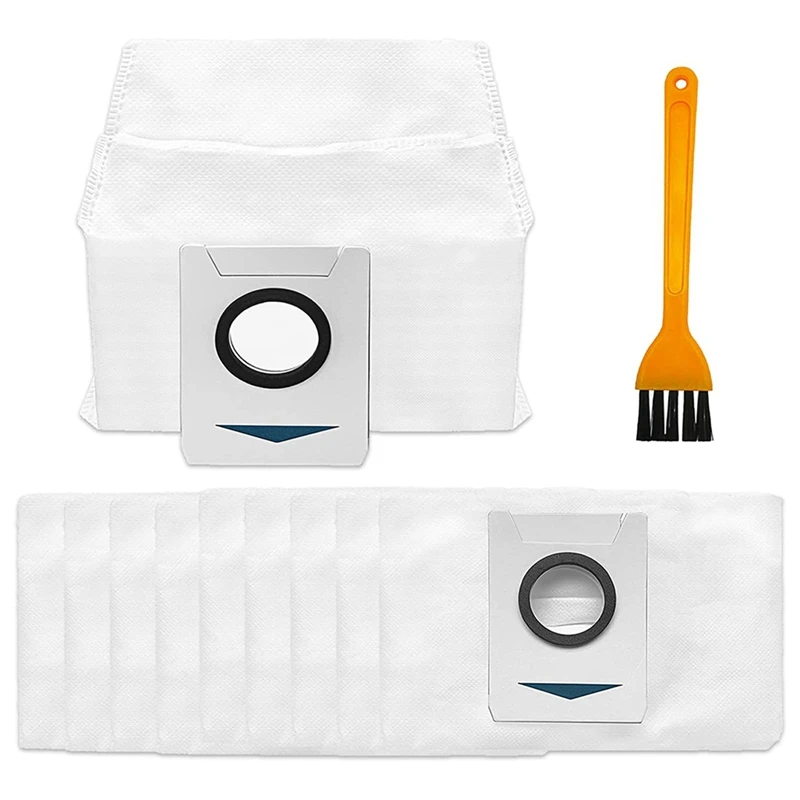 

Dust Bag For Ecovacs Deebot X1 Omni Large Capacity Vacuum Cleaner Replacement With Dust Brush For Deebot Suction Station