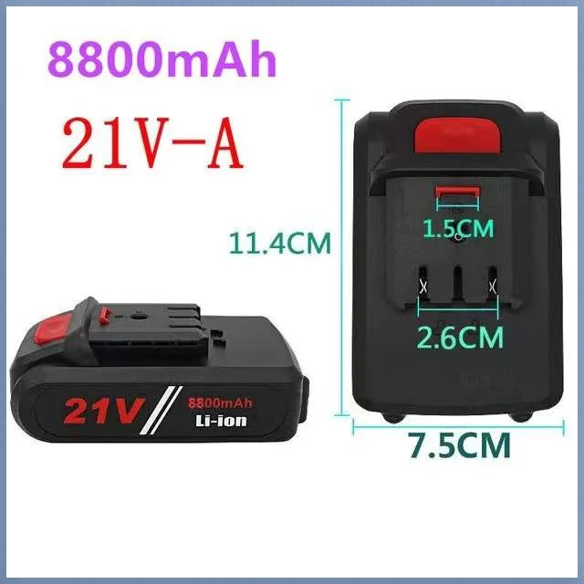 

100% New 21V 36v 9800mah electric tool general rechargeable lithium battery electric screw driver electric drill Li-ion batter