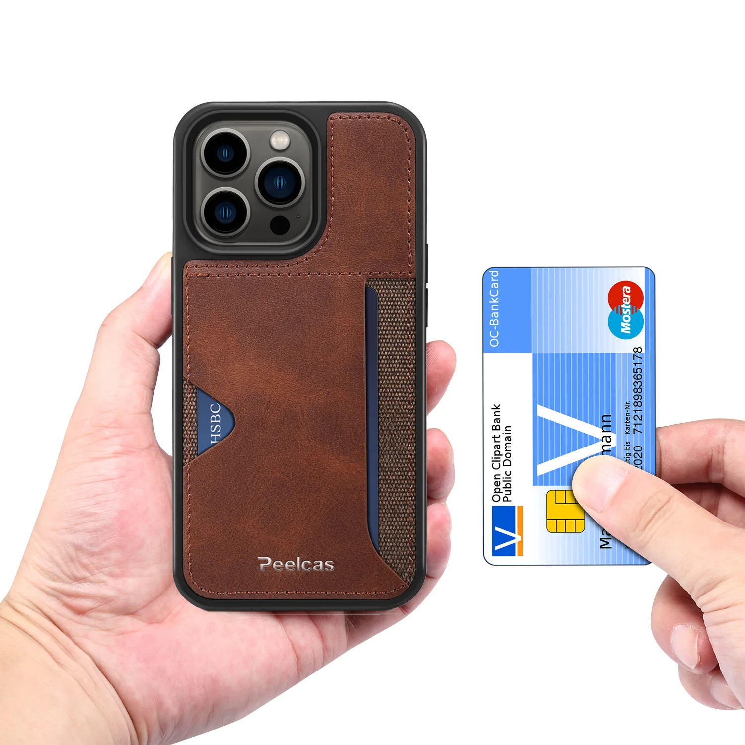 

Card Holder Leather Phone Case Cover for IPhone 15 Ultra 14 13 12 Pro Max Case for IPhone 15 Pro Max