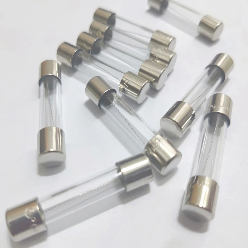 10 шт. 5x2 0/6x30 мм предохранитель для стеклянной трубки с медленным выдувом