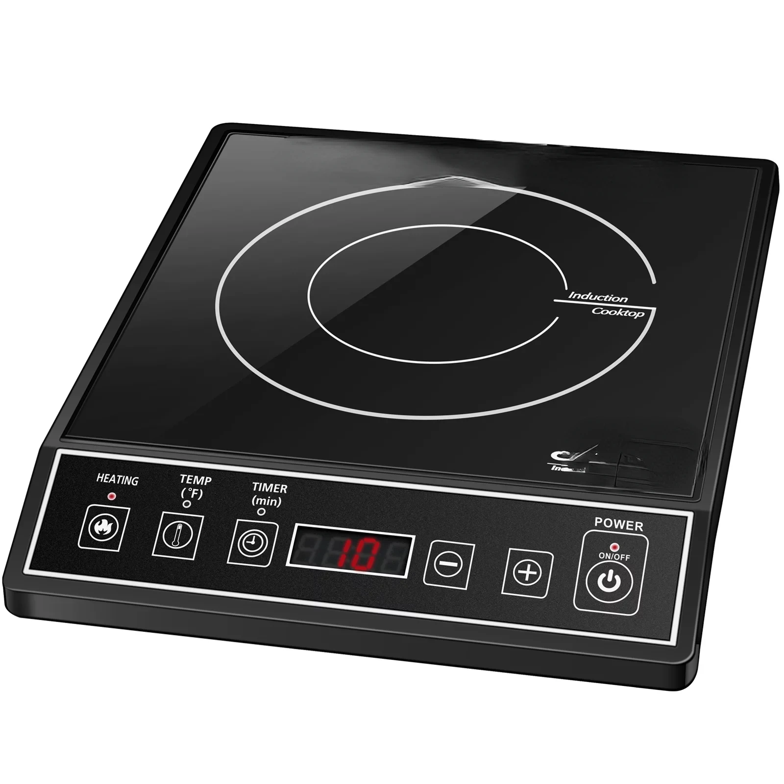 

Portable Induction Cooktop Countertop Burner, Black 9100MC/BT-M20B