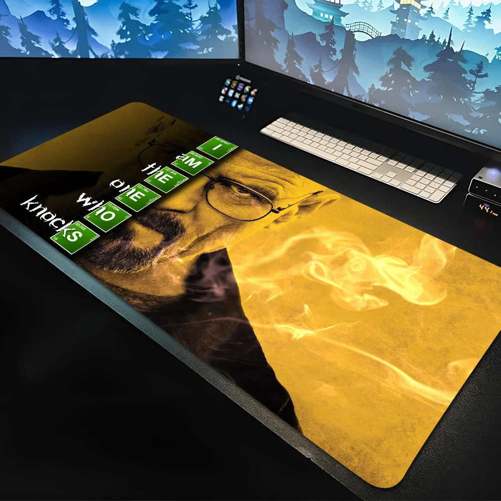 Breaking Bad Mousepad Mouse Mat Desk With Pad Gaming Accessories Prime XXL Keyboard Padding