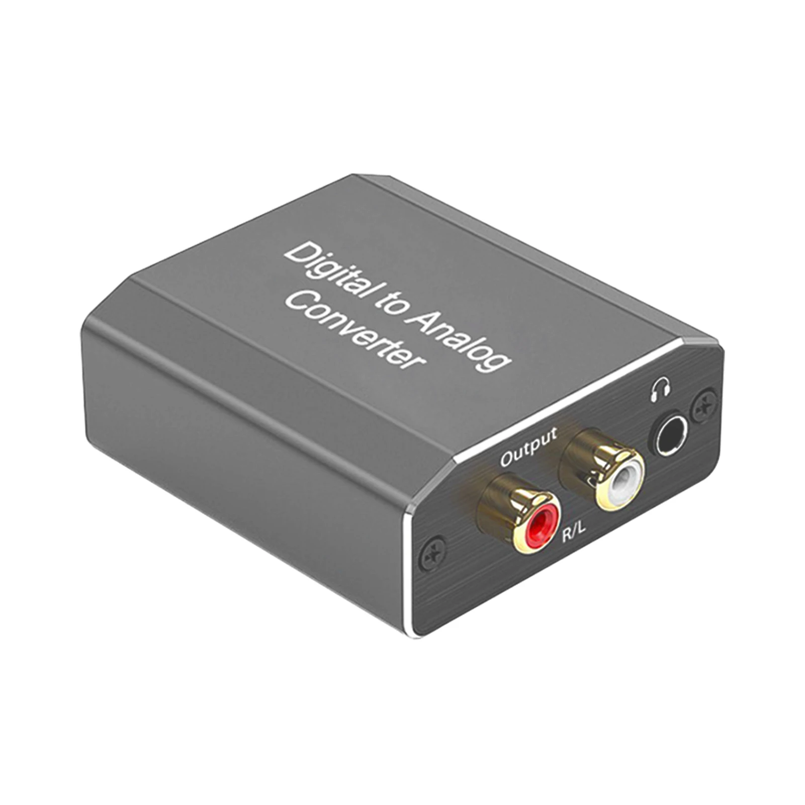

Мини оптический коаксиальный динамик RCA, аудио преобразователь, цифровой в аналоговый SPDIF L R адаптер с кабелем питания, стереоусилитель