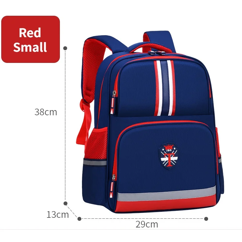 Grade 1-6 Children Students British Style Large Capacity Backpacks New Primary Girl Boy Fashion Waterproof School Tutorial Bags