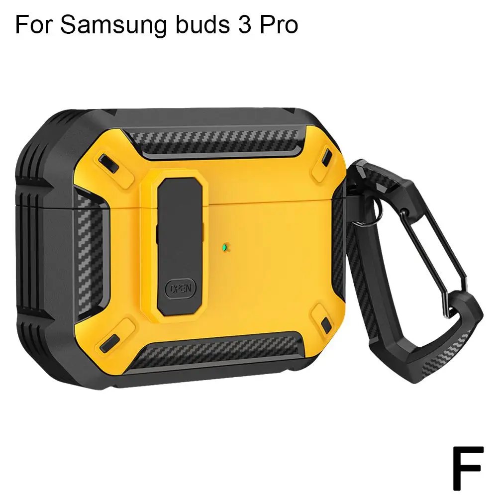 Чехол с защитным замком для Samsung Galaxy Buds 3 Pro Buds3 Buzz противоударный чехол J9G4