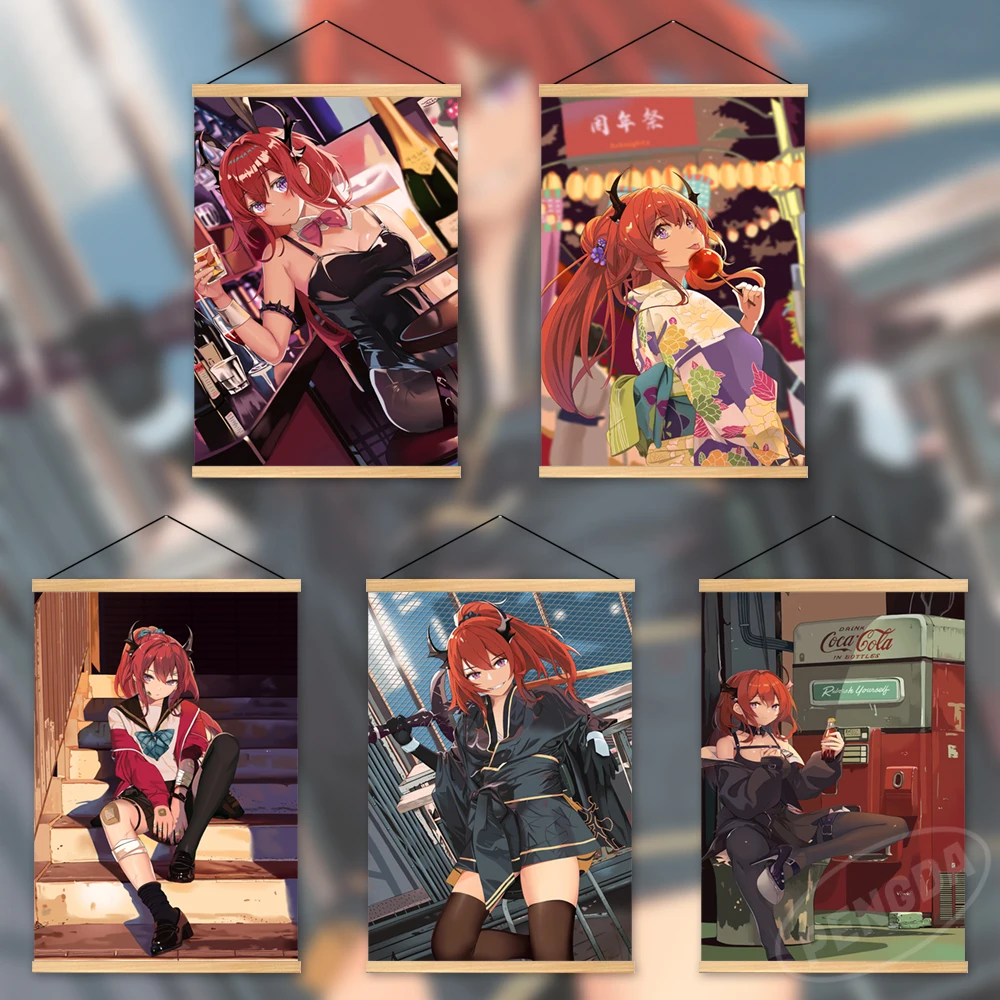 

Модульная Картина на холсте с изображением рыцарей, домашний декор, рисунок, деревянный подвесной аниме постер, современное настенное искусство, для гостиной