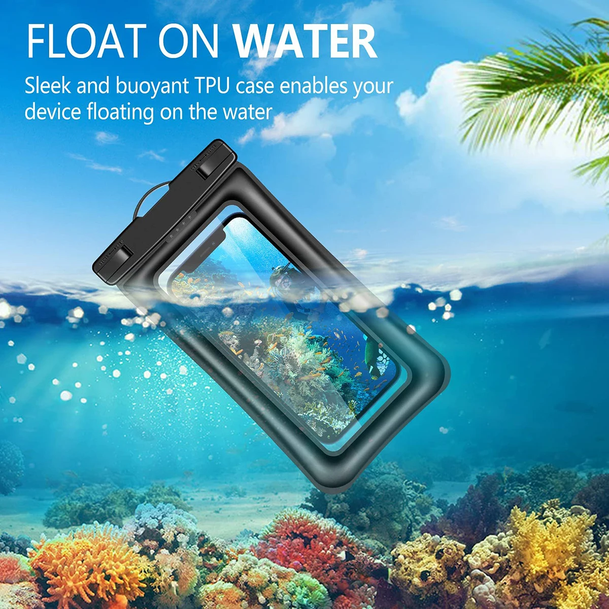 Универсальный водонепроницаемый чехол IP68 для iPhone 13 12 11 Pro Max водонепроницаемая