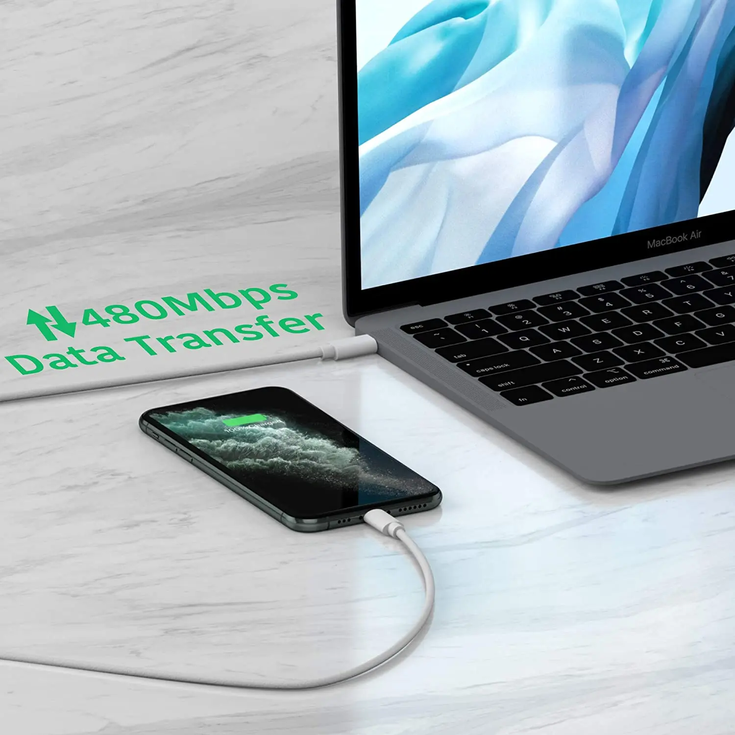 USB C PD кабель 20 Вт для iPhone 13 12 11 Pro Max mini XR 8 быстрая зарядка зарядный MacBook iPad быстрой