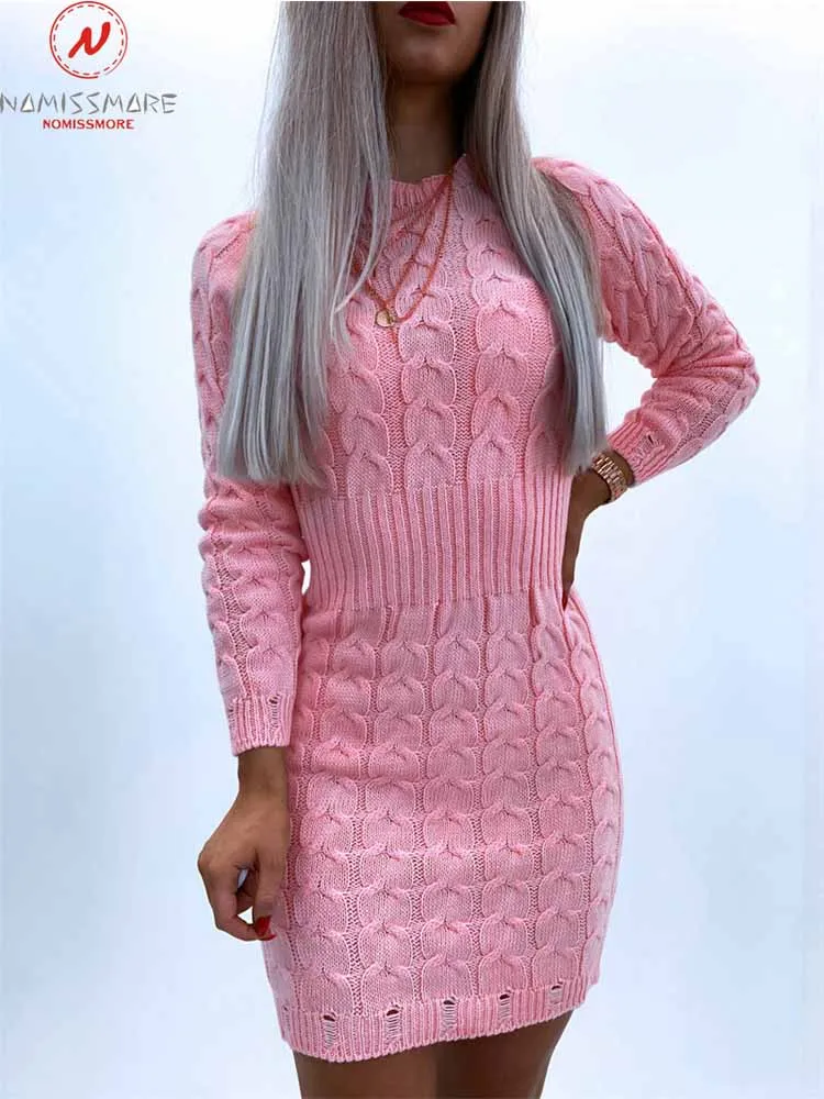 

Элегантное женское однотонное трикотажное мини-платье в стиле пэчворк с круглым вырезом и длинным рукавом средней талией однотонное тонко...