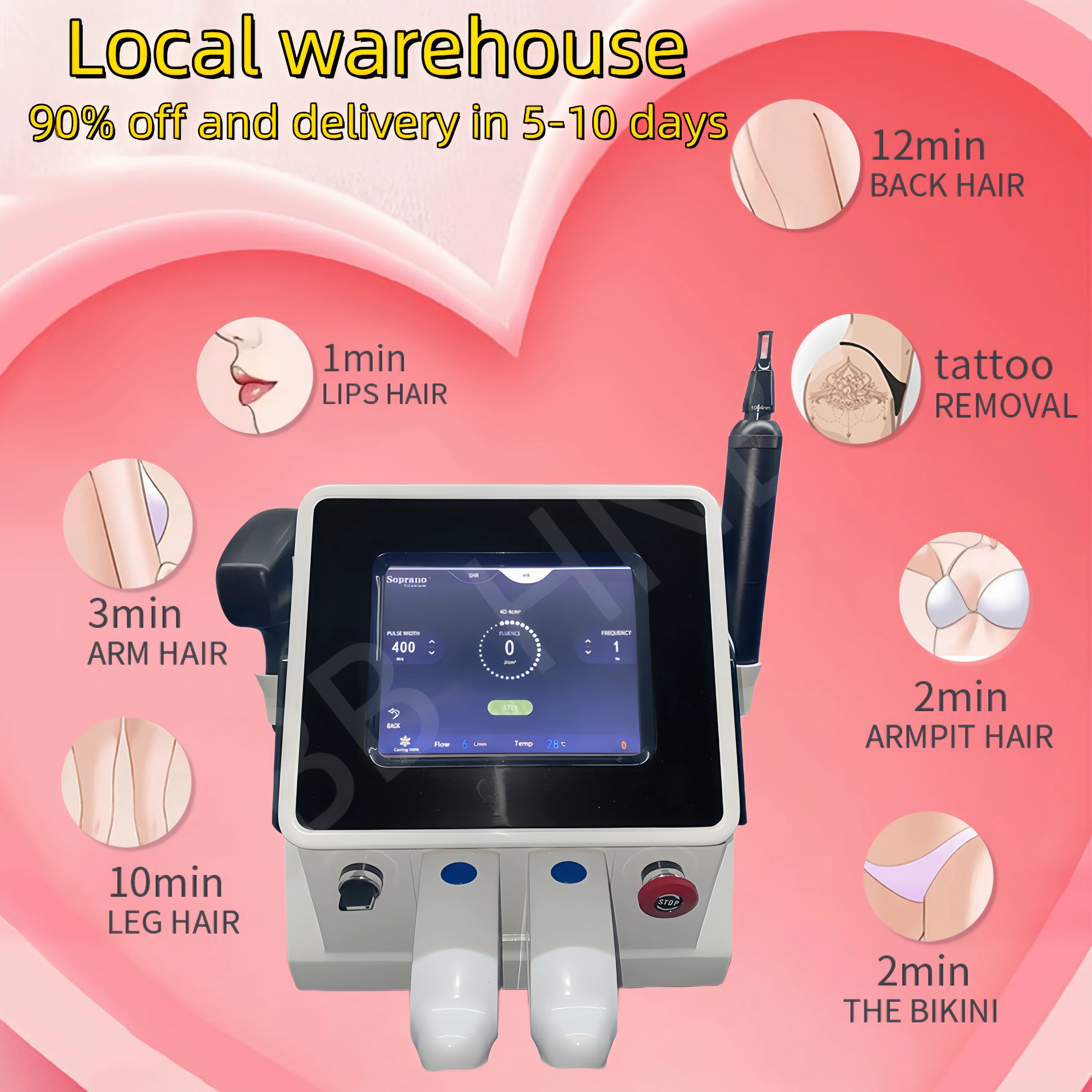 2024 Лидер продаж прямые продажи от производителя лазерная безболезненная