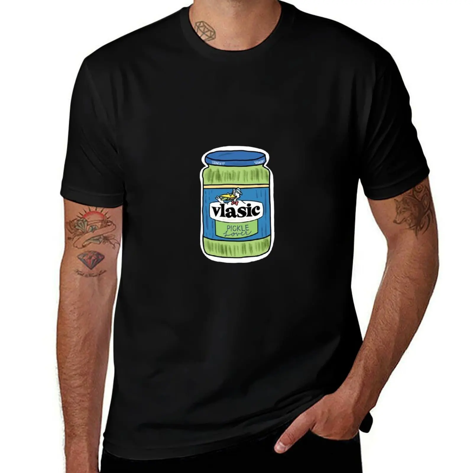 Фото Футболка Vlasic Pickle Lover, легкая, большого размера. №1