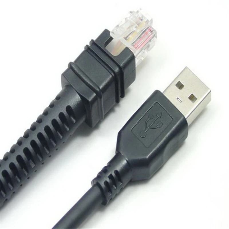

Прямой USB-кабель 2 м для сканера штрих-кодов Zebra LI3608 LI3678 DS3608 DS3678