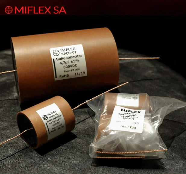 MIFLEX медный фольги масляный конденсатор для бумажной трубки KPCU-01 KPCU-03 250 В 630