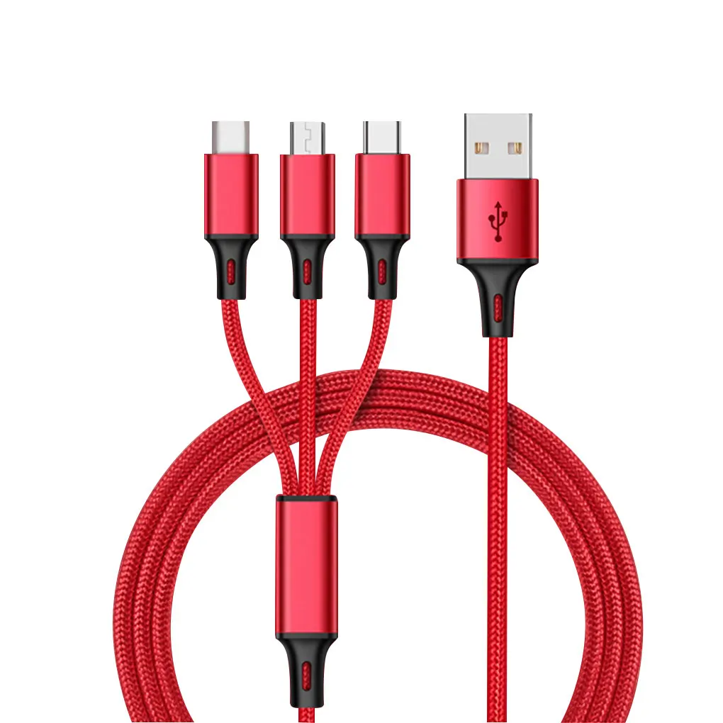 USB-кабель 3 в 1 для передачи данных и быстрой зарядки | Мобильные телефоны