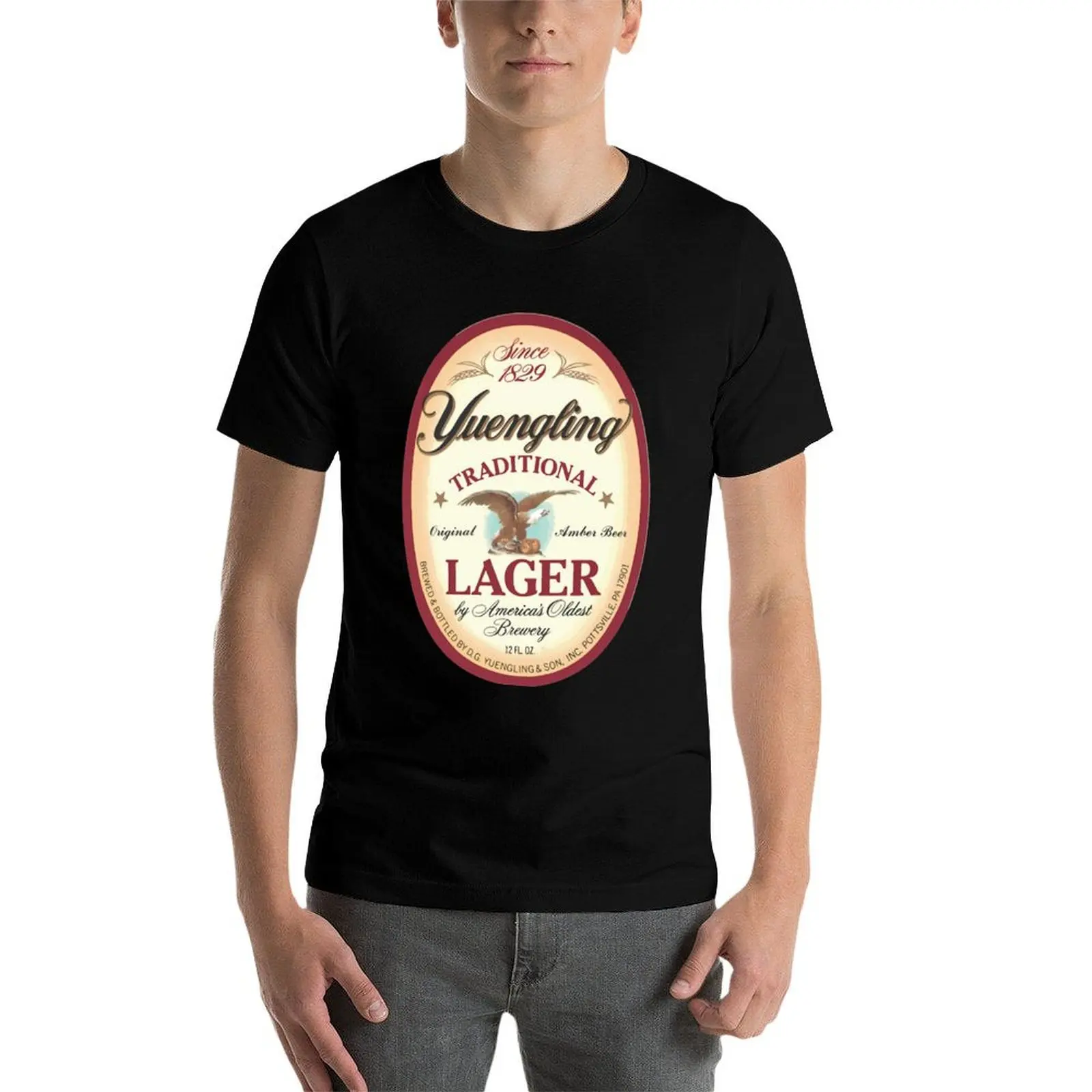 Фото Официальная продукция Yuengling Lager: легкая футболка для бега №3