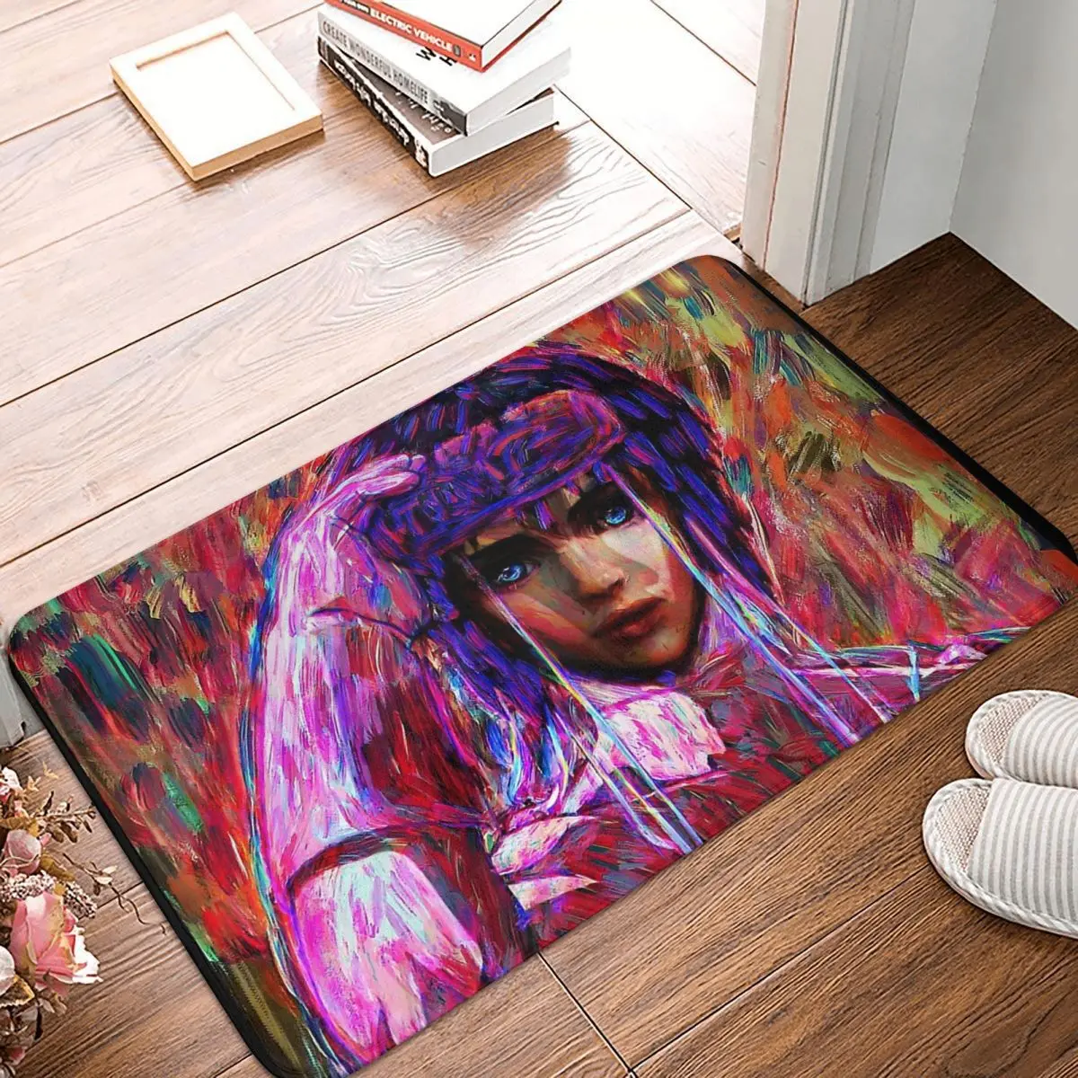 

Привидение в Ракушке, противоскользящий Придверный коврик, кухонный коврик, крутой декоративный коврик для спальни