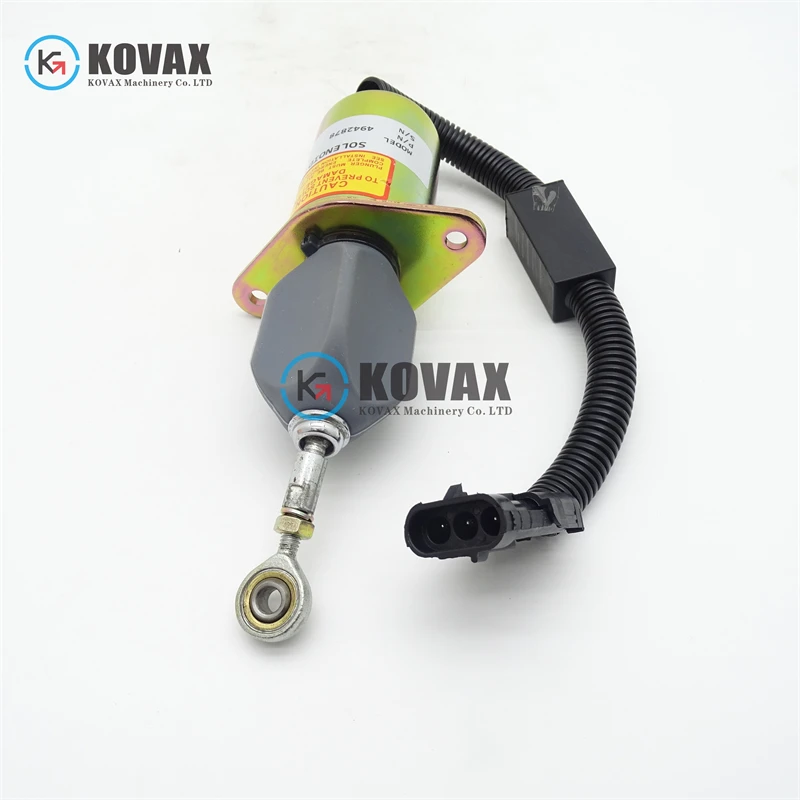 Для соленоида отключения подачи топлива 24 В 4942878 3415706 5365993 Совместим с дизельным