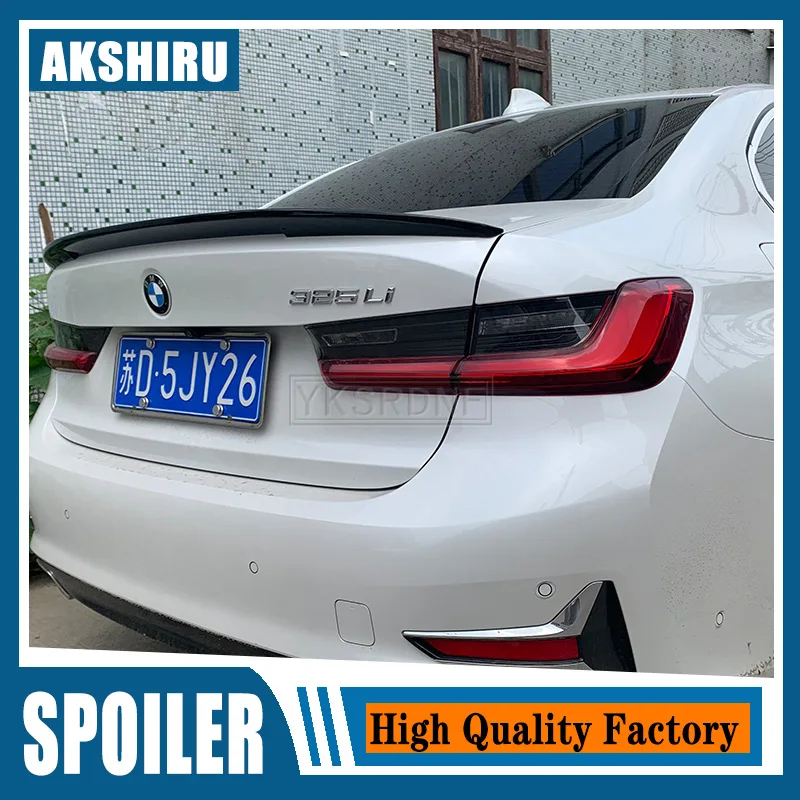 

Глянцевый черный спойлер для крышки багажника BMW 3 серии F30/M3 F80 2013-2019