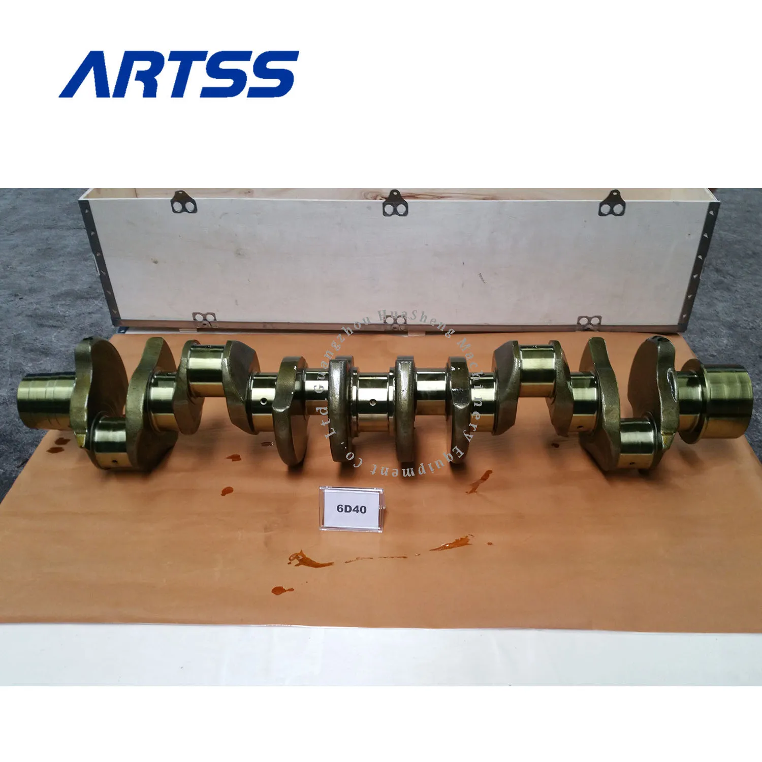 Высококачественный дизельный двигатель ME120533 6D40 коленчатый вал для грузовиков