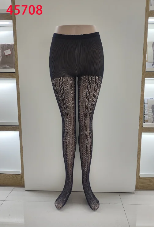 

Factory Wholesale Fishnet Stocking Women Sexy Lingerie Mesh Lace Jaquard Stockings Stretchy Tights Pantyhose
