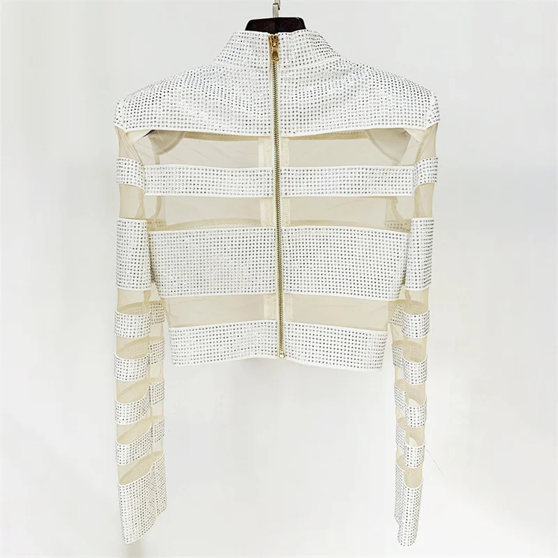 Женская футболка с длинным рукавом блестящий сетчатый пуловер модель y2k на осень