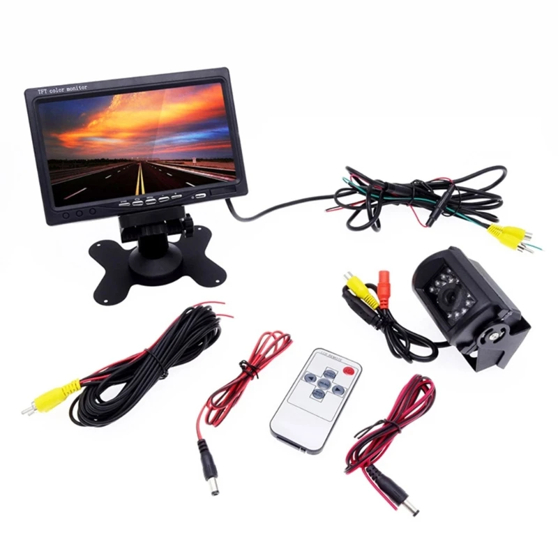 

5.0" Digital 800 x 480 TFT LCD Car Rear View Monitor for Car Reversing Camera Car Rearview Camara Easy Installation