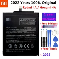 xiao mi original phone battery bn30 for xiaomi redmi 4a mi4a m4a high quality 3120mah phone replacementtools kits