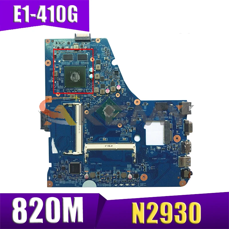 

Материнская плата для ноутбука acer aspire EA40-BM SR1W3 N2930 GeForce 820M