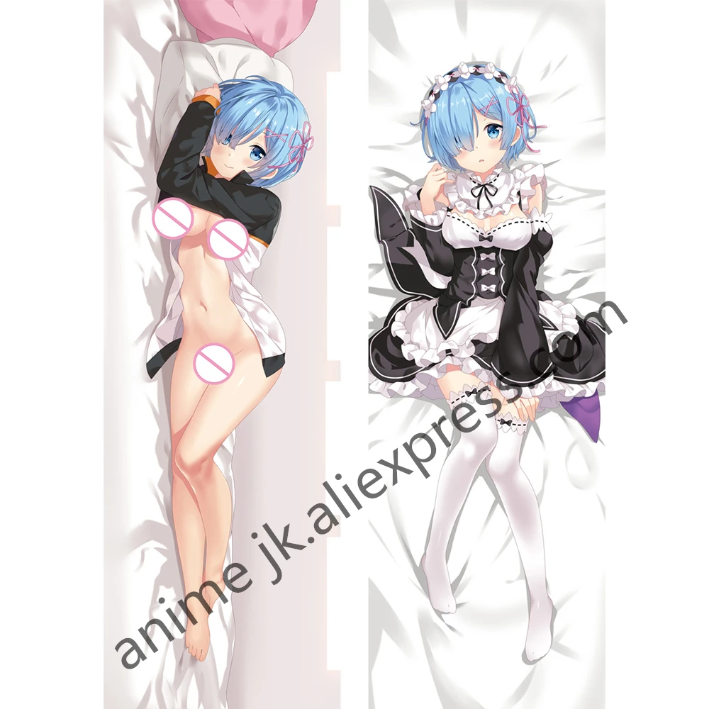 

Anime Dakimakura Re:Zero − Starting Life in Another World Body Pillow Cover Case Rem Cosplay Hugging Pillow