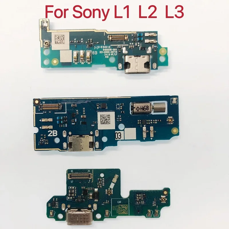 USB-порт для зарядного устройства док-плата Sony Xperia L1 G3312 G3311 L2 H4311 H3311 L3 I3312 I4312 разъем