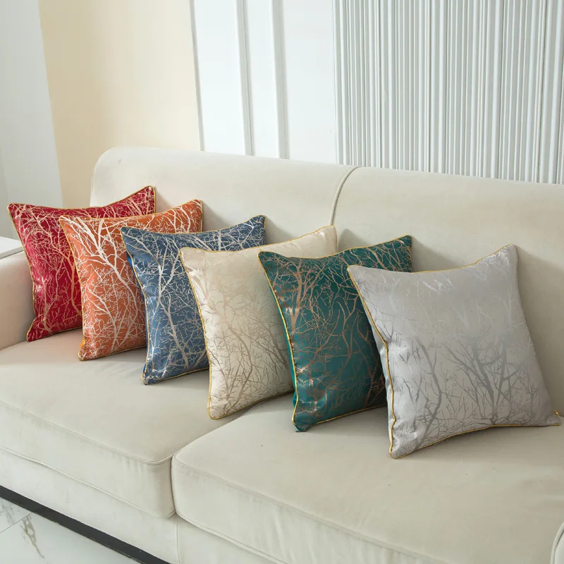 

Жаккардовая наволочка 45x45 см, декоративная наволочка для подушки, декор для дивана, наволочка для живой комнаты, домашний декор, роскошные н...